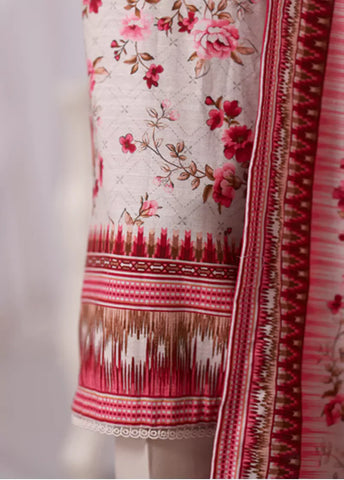 WKZC-2589- 3 Piece Khaddar Printed Stitched Suit