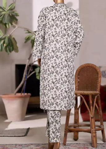 WPK-2596-2- 2 Piece Khaddar Printed Stitched Suit