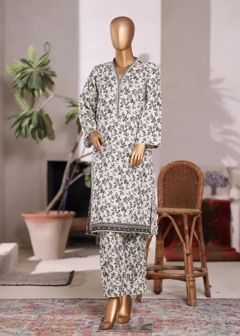 WPK-2596-2- 2 Piece Khaddar Printed Stitched Suit