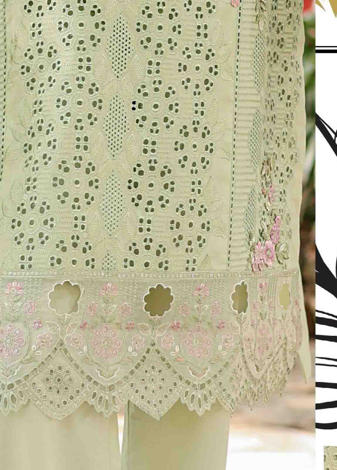 Bin Saeed Fabric - WTF-003 A- R71 3 Piece Embroidered Stitched Suit