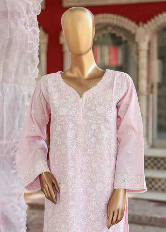 Bin Saeed Fabric - WTF-004 A- 3 Piece Embroidered Stitched Suit