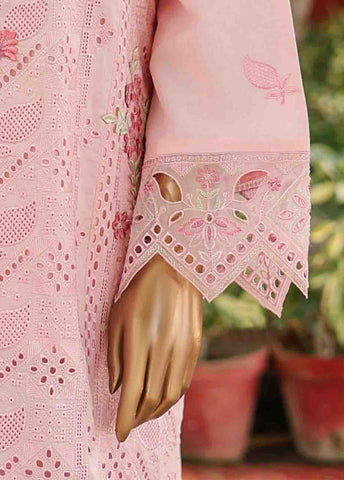 Bin Saeed Fabric - WTF-004 C- 3 Piece Embroidered Stitched Suit
