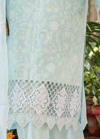 WTF-007 A- 3 Piece Embroidered Stitched Suit
