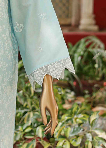 Bin Saeed Fabric - WTF-007 A- 3 Piece Embroidered Stitched Suit