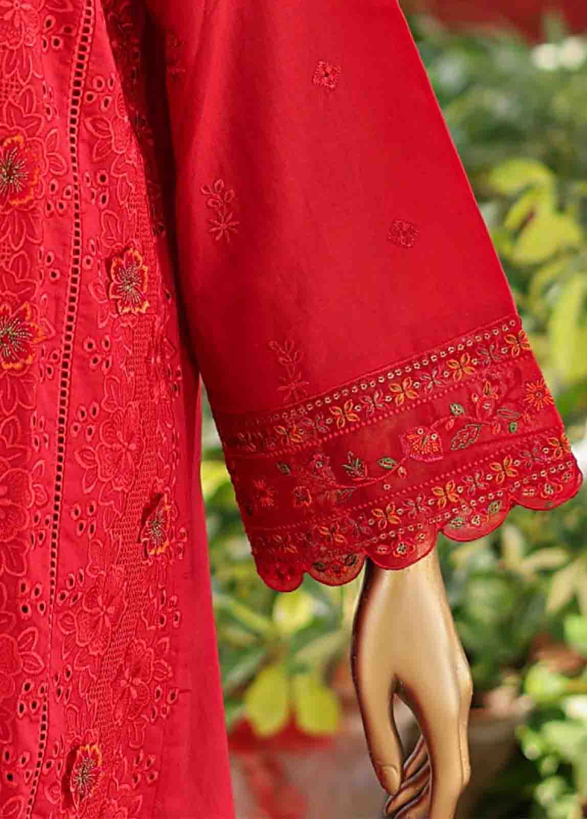 Bin Saeed Fabric - WTF-009 A- 3 Piece Embroidered Stitched Suit