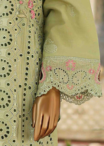 Bin Saeed Fabric - WTF-011 C- 3 Piece Embroidered Stitched Suit
