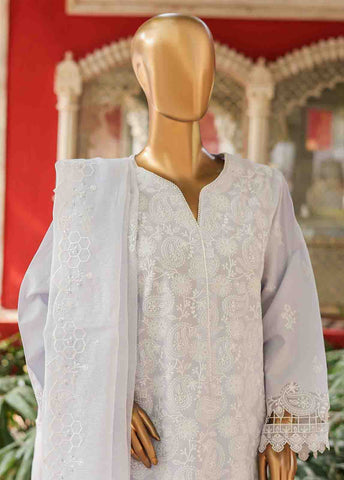 WTF-014 A- 3 Piece Embroidered Stitched Suit