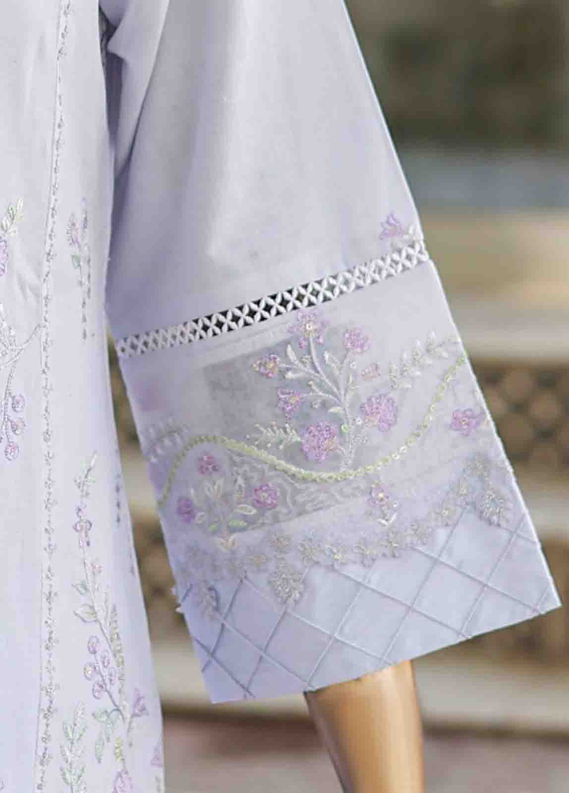 Bin Saeed Fabric - WTF-014 B- 3 Piece Embroidered Stitched Suit