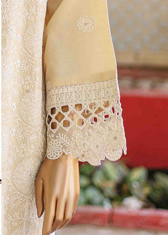 WTF-019 B- 3 Piece Embroidered Stitched Suit
