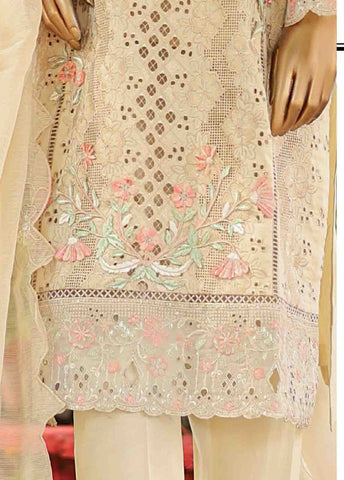 Bin Saeed Fabric - WTF-019 A- 3 Piece Embroidered Stitched Suit