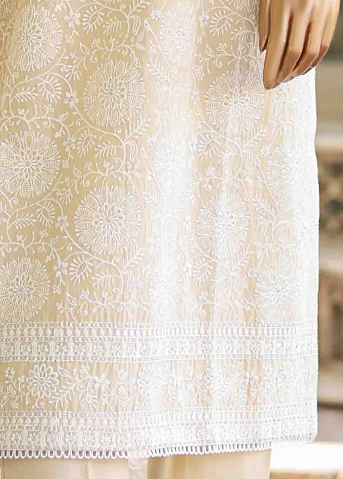 Bin Saeed Fabric - WTF-019 B- 3 Piece Embroidered Stitched Suit