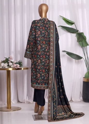 ZCWK-2587- 3 Piece Khaddar Printed Stitched Suit