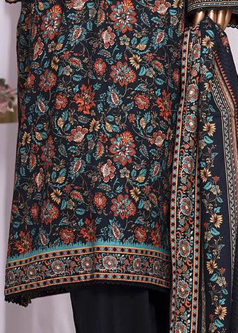 ZCWK-2587- 3 Piece Khaddar Printed Stitched Suit