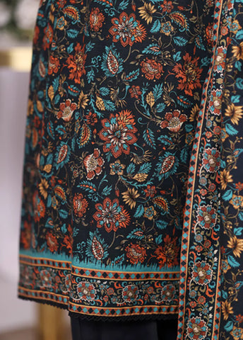 ZCWK-2587- 3 Piece Khaddar Printed Stitched Suit