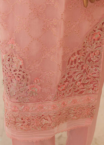 Bin Saeed Fabric - ZEF-2039 M- 3 Piece Embroidered Organza