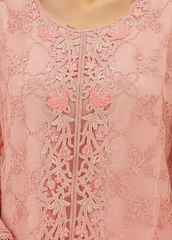 Bin Saeed Fabric - ZEF-2039 M- 3 Piece Embroidered Organza