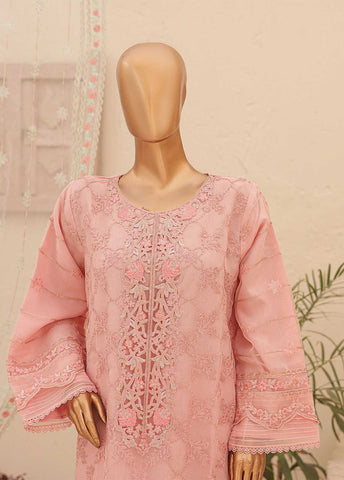 Bin Saeed Fabric - ZEF-2039 M- 3 Piece Embroidered Organza