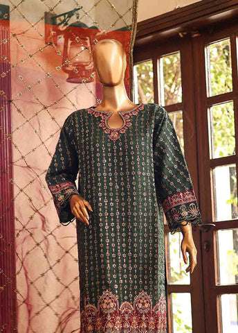 Bin Saeed Fabric - ZEF2031- 3 Piece Embroidered Organza