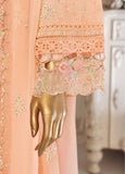 ZEFC-2062- 3 Piece Chiffon Stitched Suit