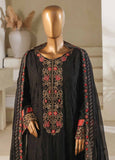 ZEFC-2068 M- 3 Piece Chiffon Stitched Suit