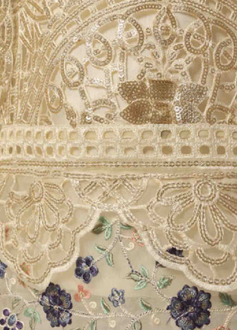 Bin Saeed Fabric - ZEFO-2056 P- 3 Piece Organza Stitched Suit