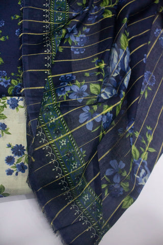 DP-0406- 3 Piece Lawn Printed UnStitched Suit