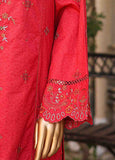 SMLF-EMB-402 A - 3 Piece Embroidered Stitched Suit