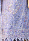 SMLF-EMB-434 B - 3 Piece Embroidered Stitched Suit