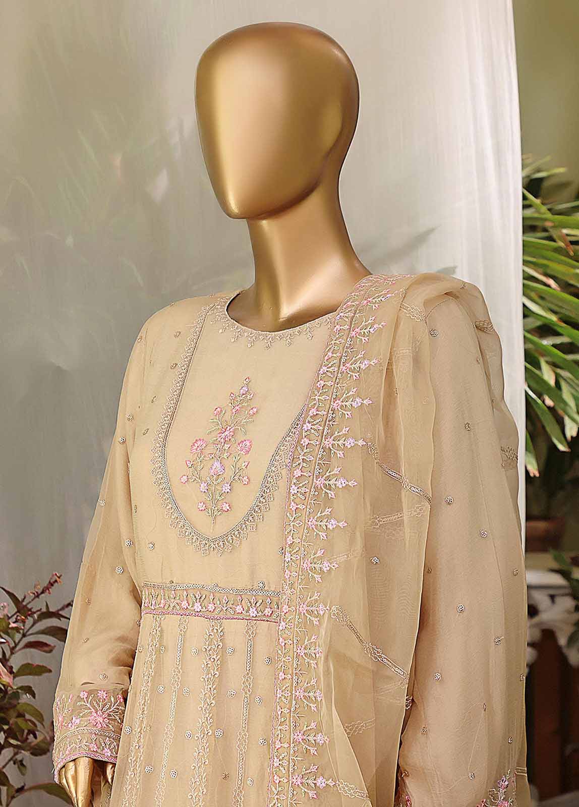 Bin Saeed Fabric - AM-C005 D - 2 Piece Chiffon Formal
