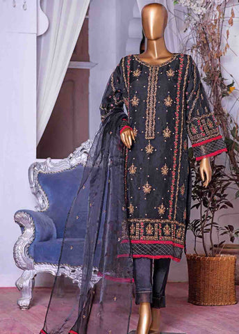 Bin Saeed Fabric - AM-D20 - 2 Piece Organza Formal