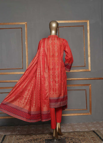 Bin Saeed Fabric - BNS-2210- 3 PIece Jacquard