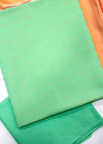 Bin Saeed Fabric - BNU-002 -3 Piece Printed Jacquard