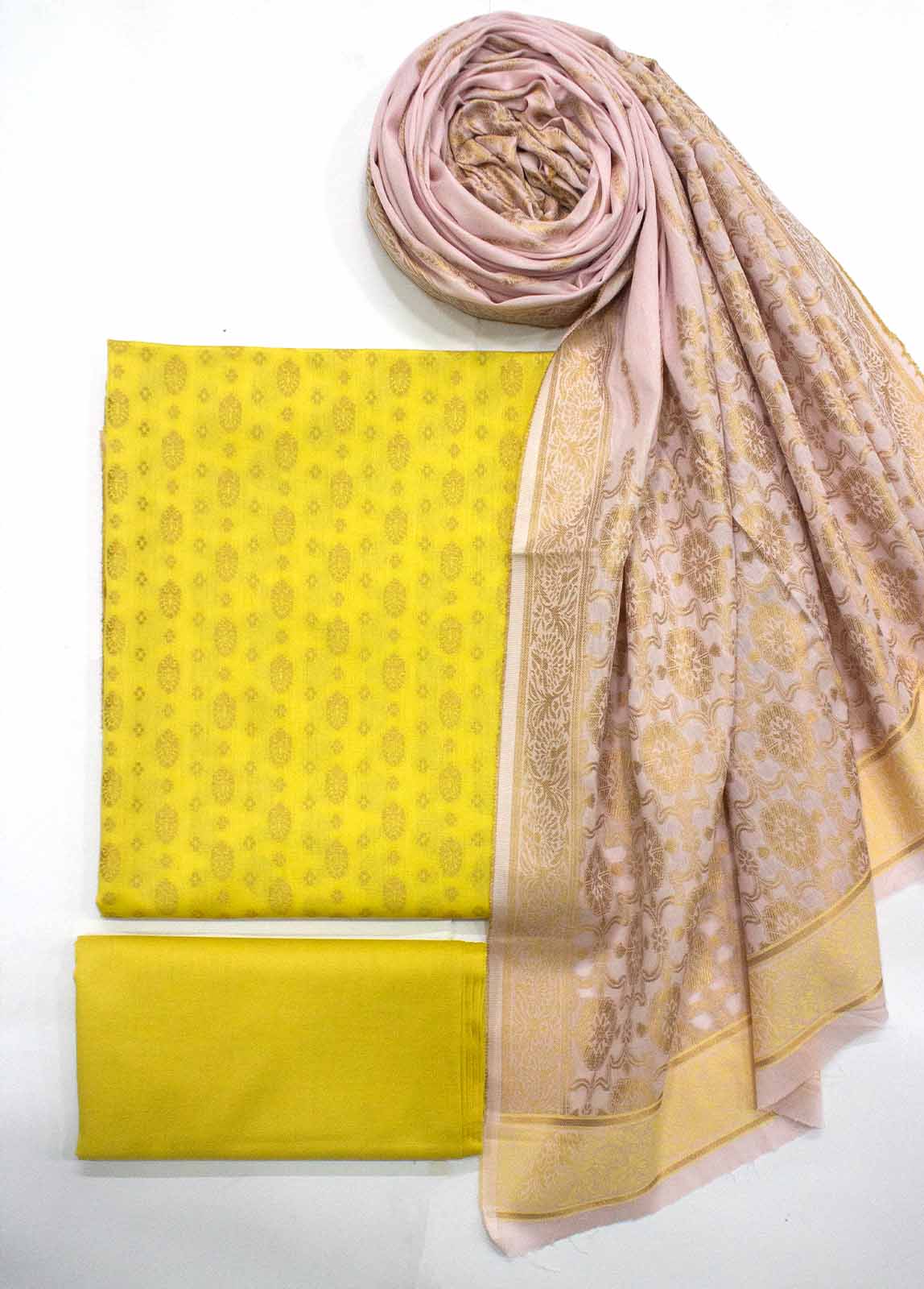 BNU-008 -3 Piece Printed Jacquard