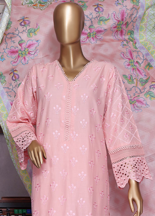 BTS-0010 - 3 Piece ChikanKari Stitched Suit