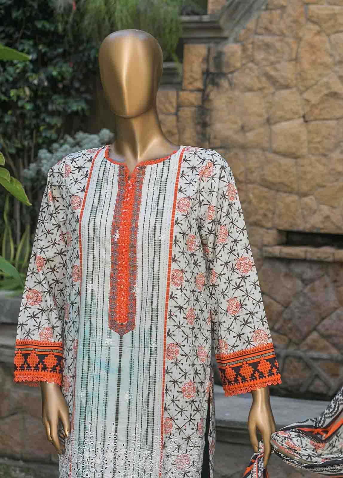 CC-0011- 3 Piece Lawn Chikankari