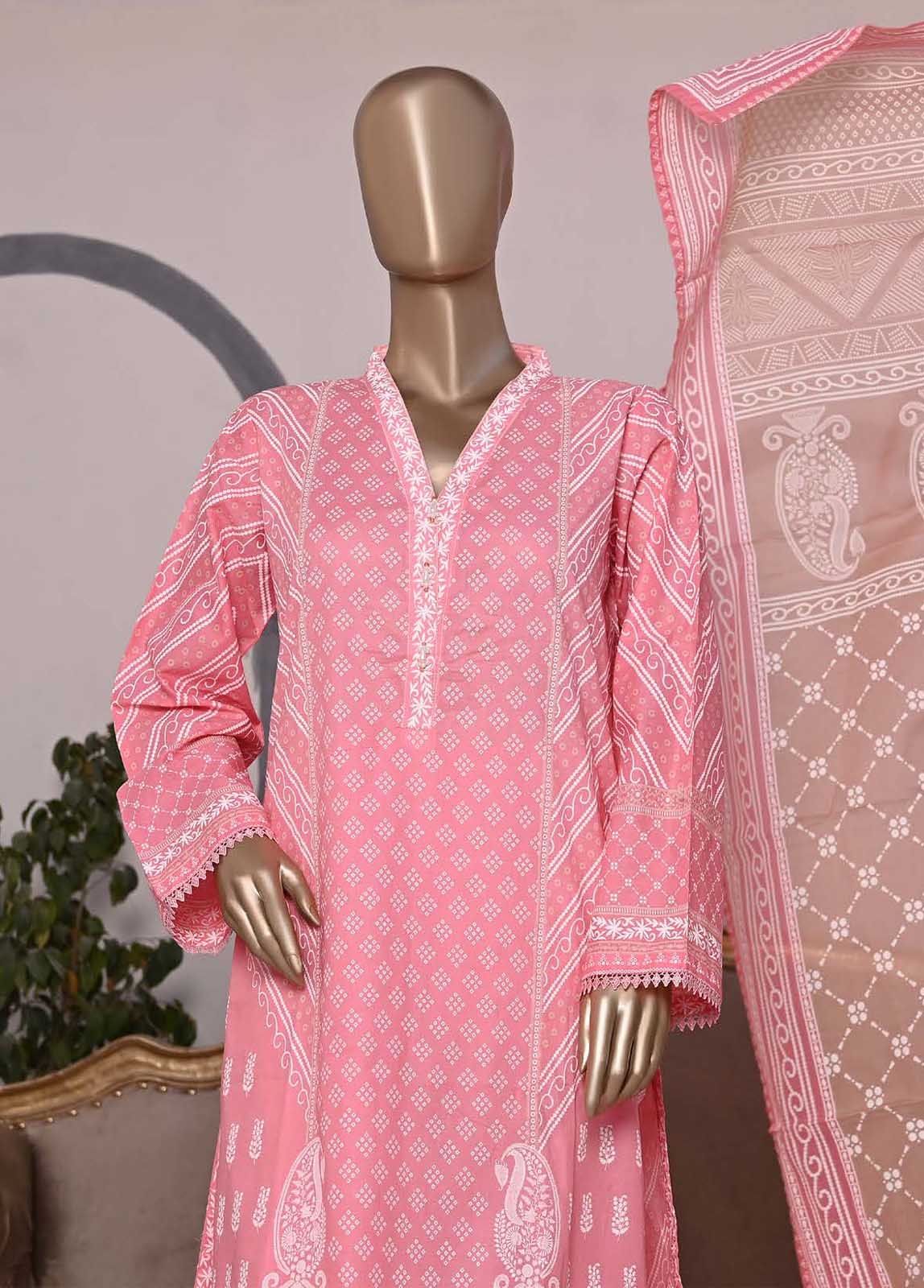 CF-0028- 3 Piece Printed Stitched