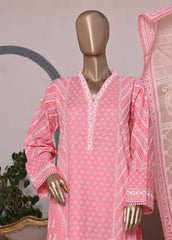 CF-0028- 3 Piece Printed Stitched