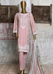 CF-0043 -  3 Piece Printed Cotton