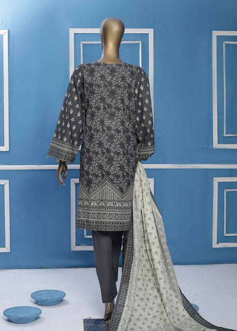 Bin Saeed Fabric - CK-0069- 3 Piece Embroidered Khaddar