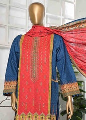 CK-0100- 3 Piece Embroidery Khaddar