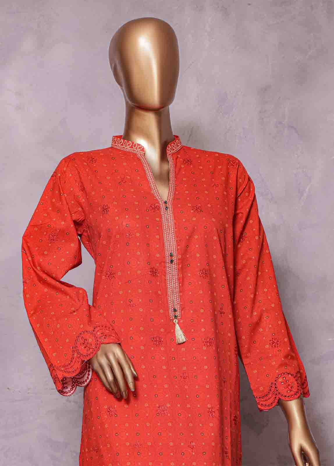 Bin Saeed Fabric - CKC-0101- 2 Piece Lawn Chikankari