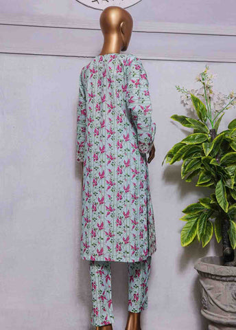 Bin Saeed Fabric - CKC-0103- 2 Piece Lawn Chikankari