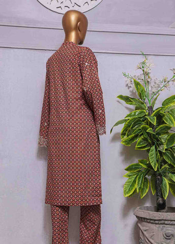 Bin Saeed Fabric - CKC-0115- 2 Piece Lawn Chikankari