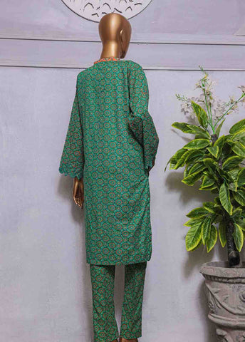 Bin Saeed Fabric - CKC-0136- 2 Piece Lawn Chikankari