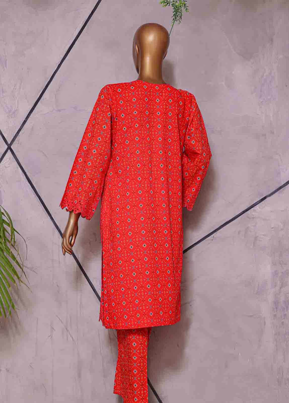 Bin Saeed Fabric - CKC-0137- 2 Piece Lawn Chikankari