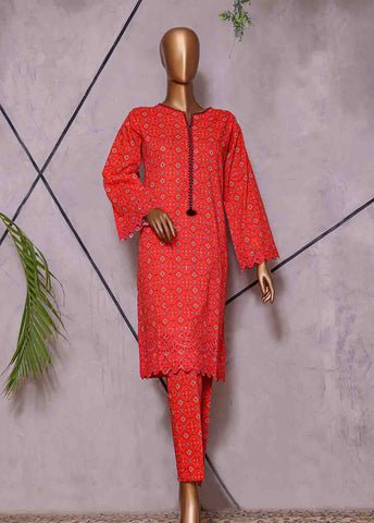 Bin Saeed Fabric - CKC-0137- 2 Piece Lawn Chikankari