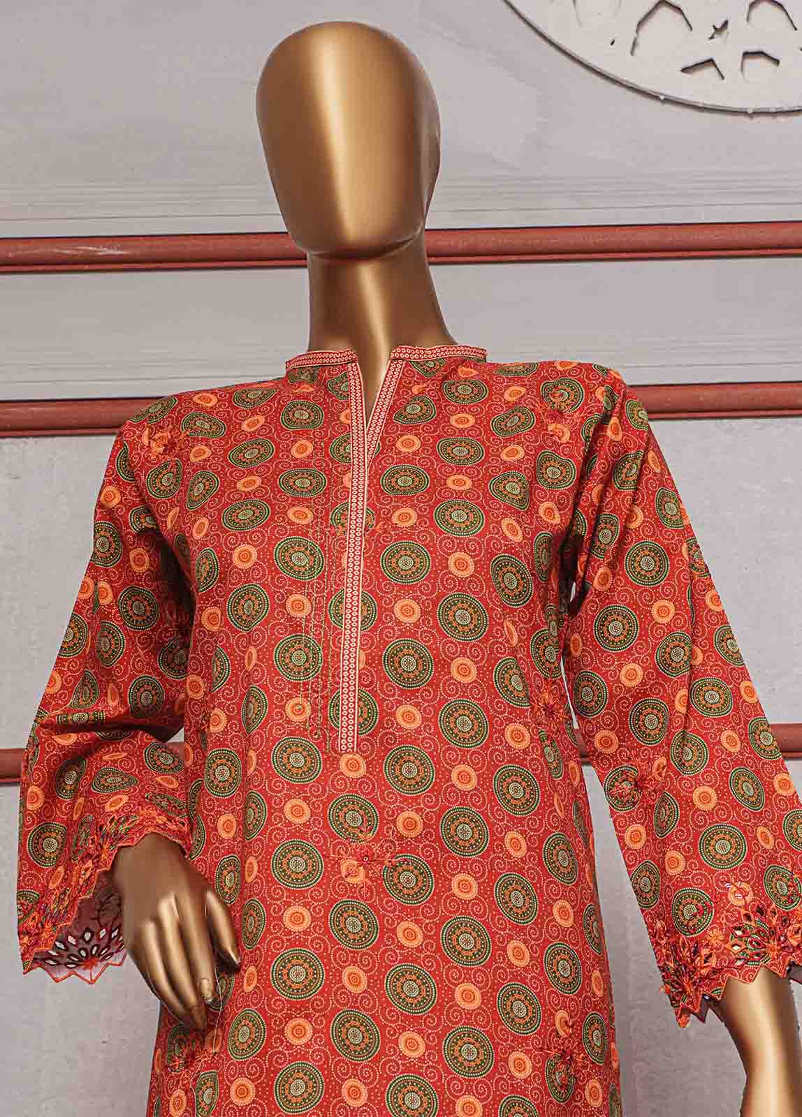 Bin Saeed Fabric - CKC-0139- 2 Piece Lawn Chikankari