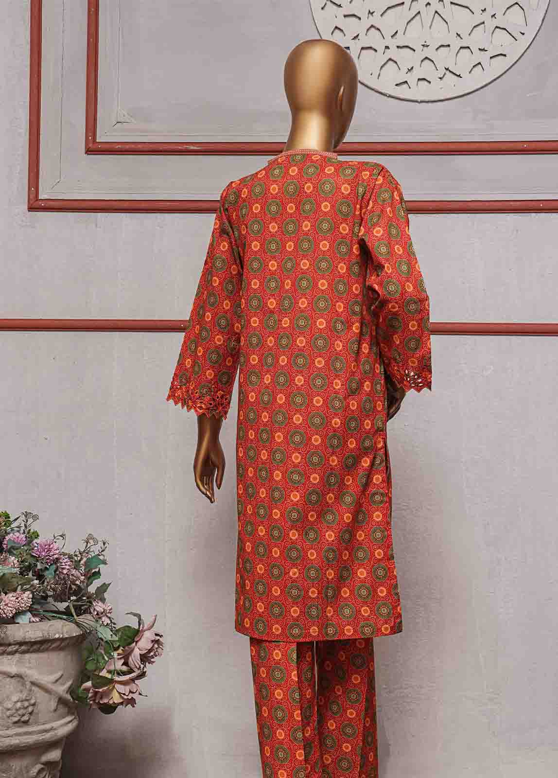 Bin Saeed Fabric - CKC-0139- 2 Piece Lawn Chikankari