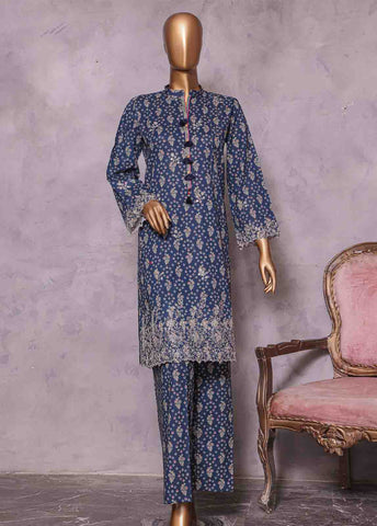 Bin Saeed Fabric - CKC-0146- 2 Piece Lawn Chikankari
