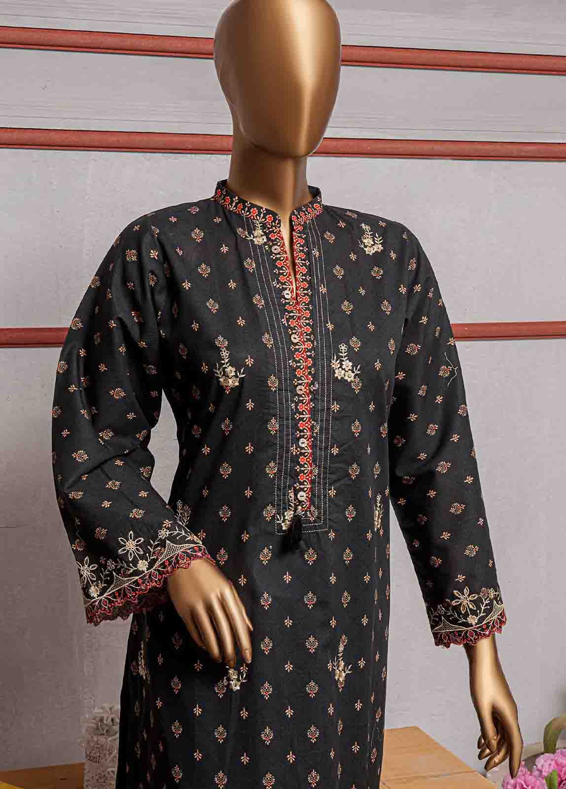 Bin Saeed Fabric - CKC-0149- 2 Piece Lawn Chikankari